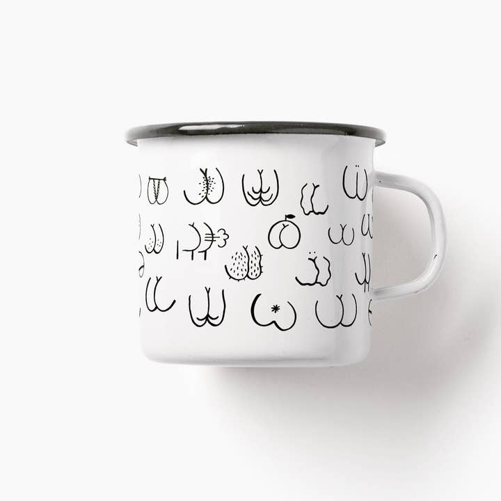 Emaljekopp – Bad Ass fra typealive – produktbilde 2