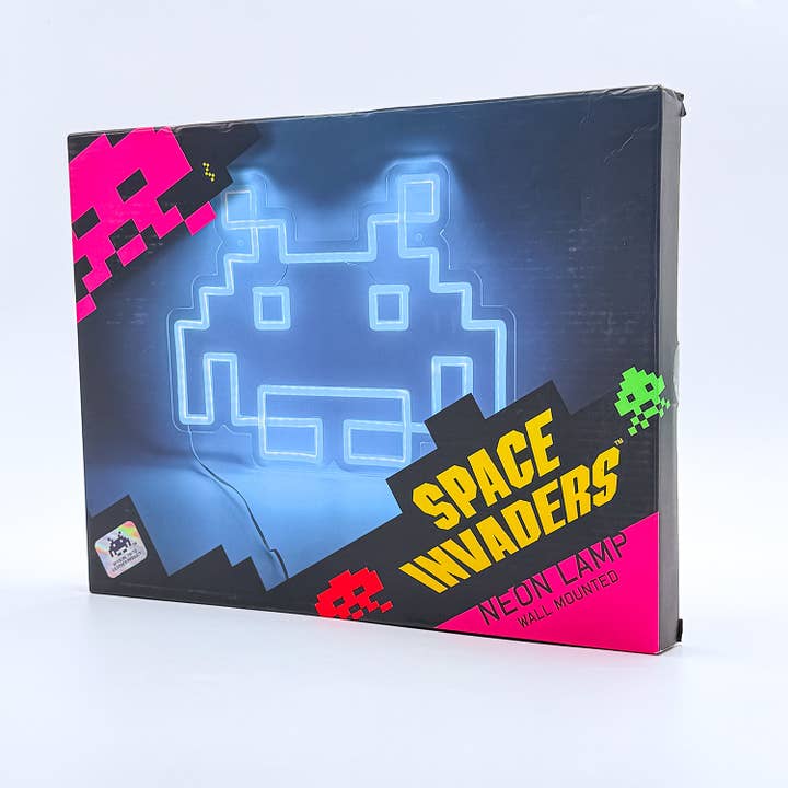 Space Invaders – LED-lampe i neonstil fra Mad Monkey GmbH – produktbilde 4