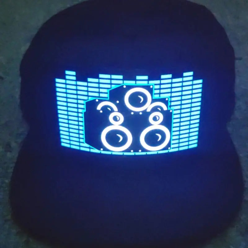 Party caps - lysende hatt med LEDlys