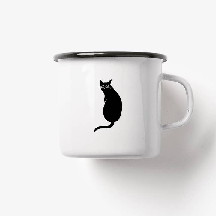 Emaljekopp – Discuss Cats fra typealive – produktbilde 2