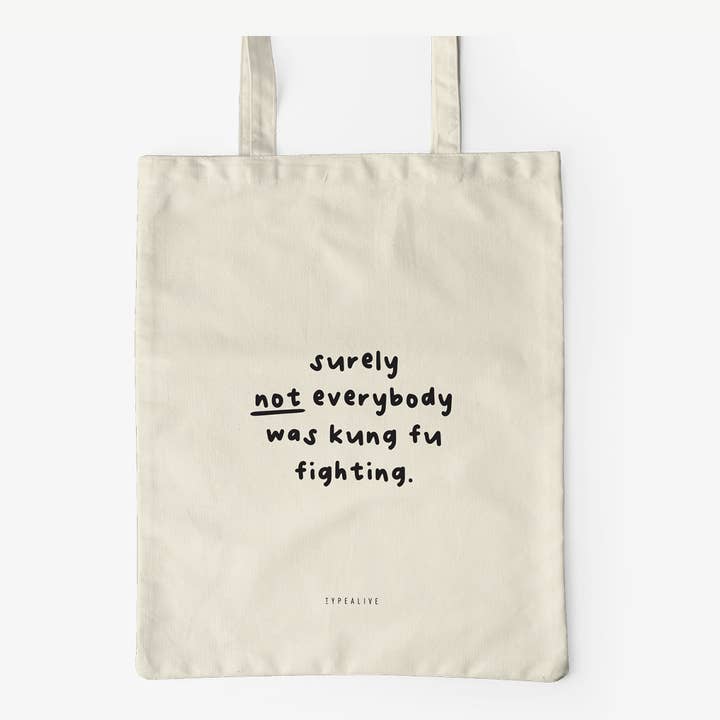 Handlenett – Kung Fu Fighting fra typealive