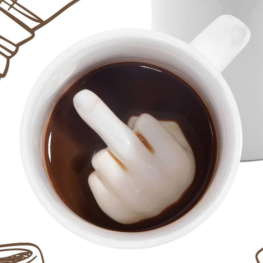Up Yours – kopp med overraskelse fra Mad Monkey GmbH