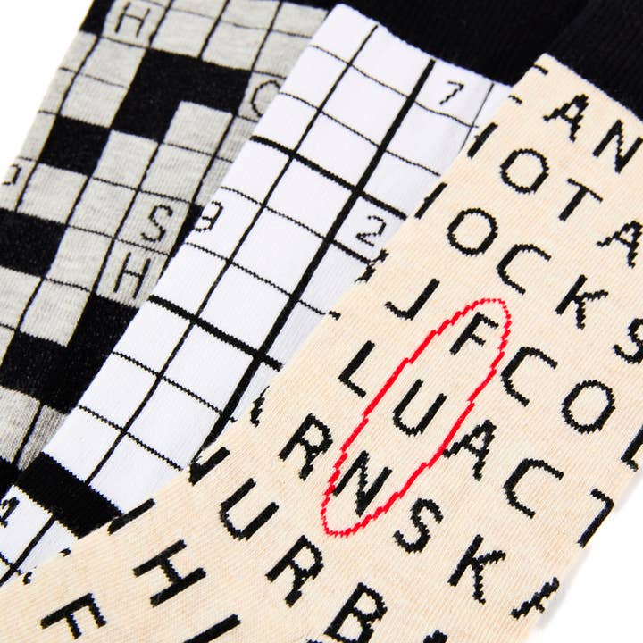 Sokker i gaveeske – Puzzler – detalj 4