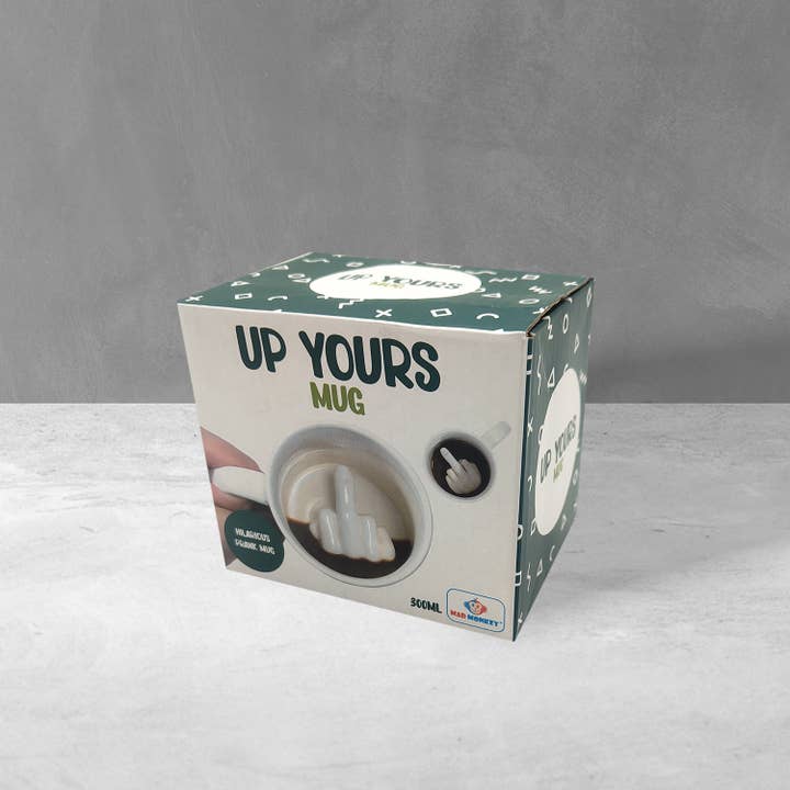 Up Yours – kopp med overraskelse – produktbilde 2