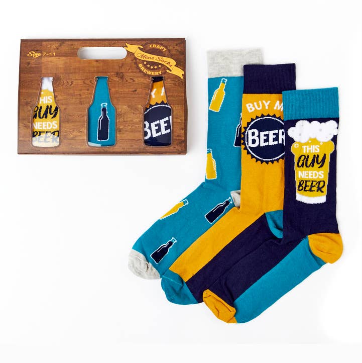 Sokker i gaveeske – Beer