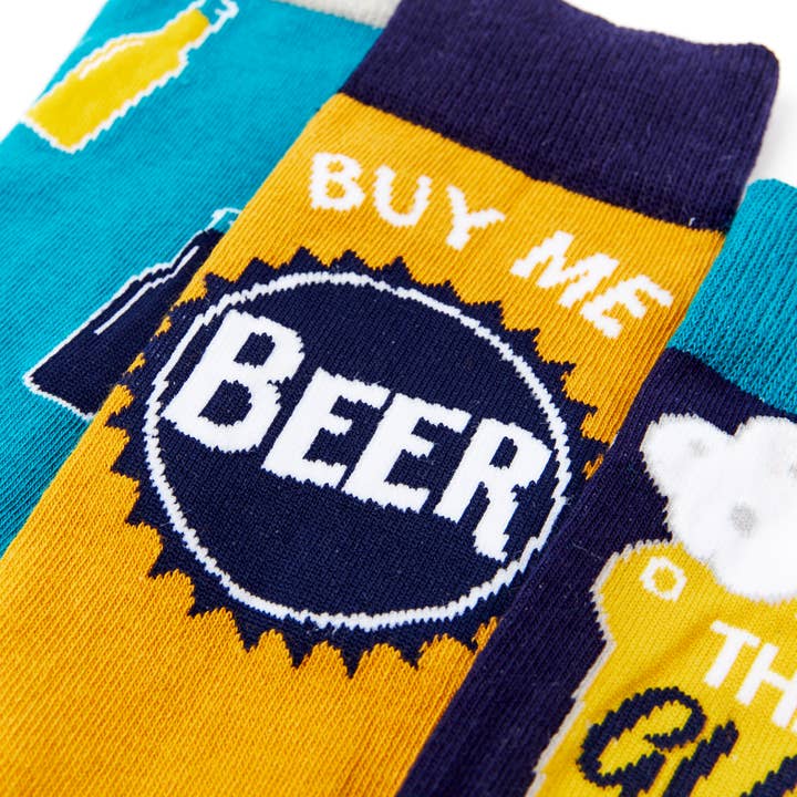 Sokker i gaveeske – Beer – detalj 4