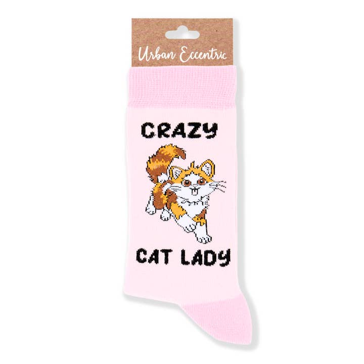 Sokker – Crazy Cat Lady – produktbilde 2