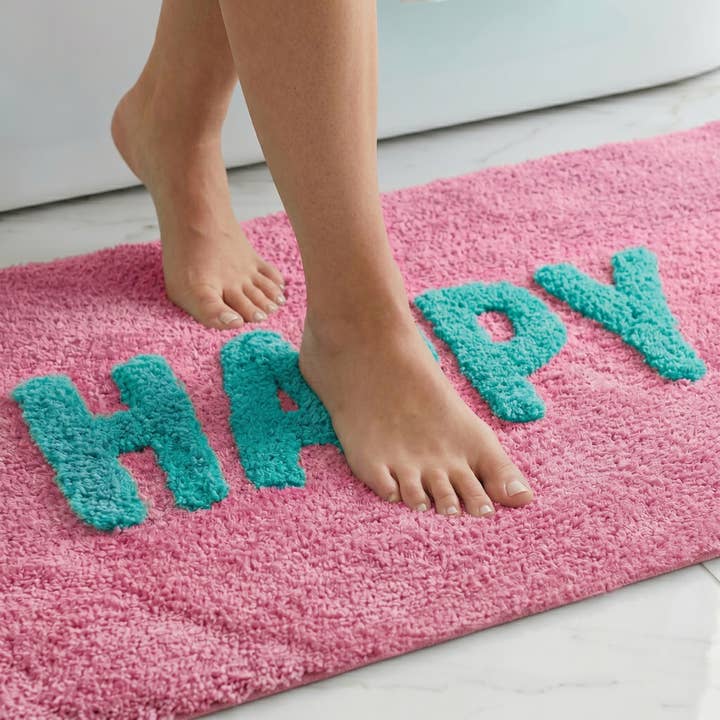 Badematte – Happy – detalj 3