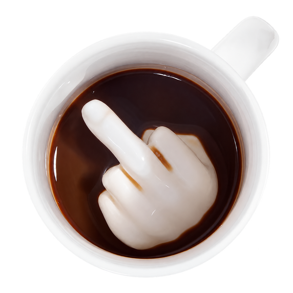 Up Yours – kopp med overraskelse