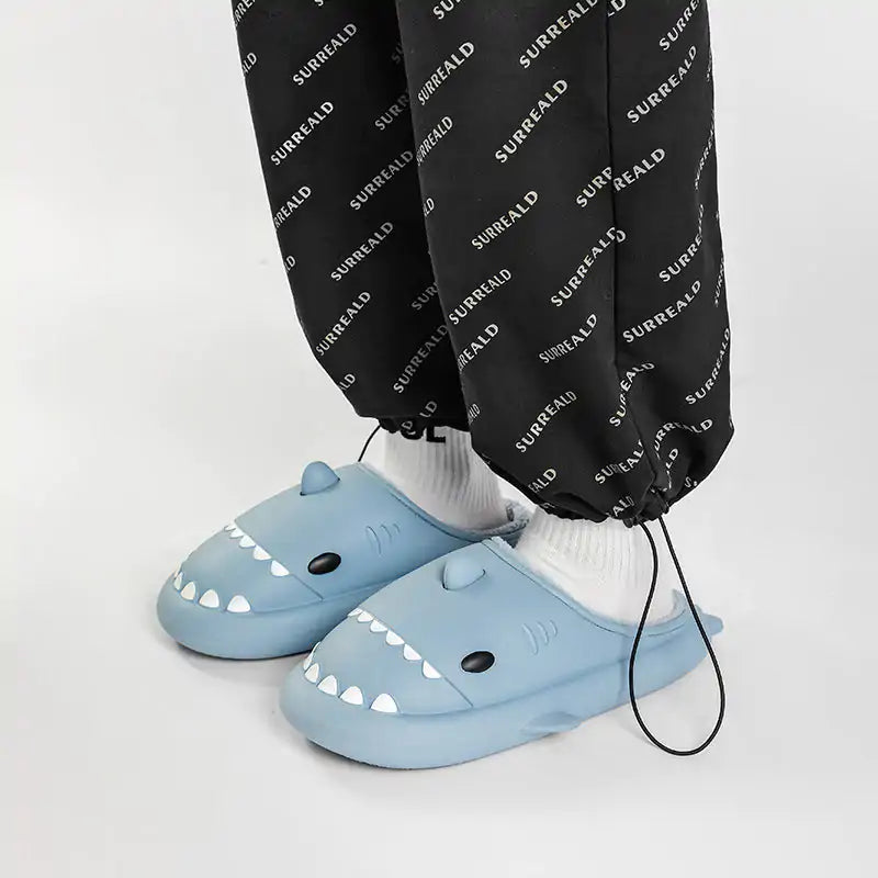 Varme shark-slippers