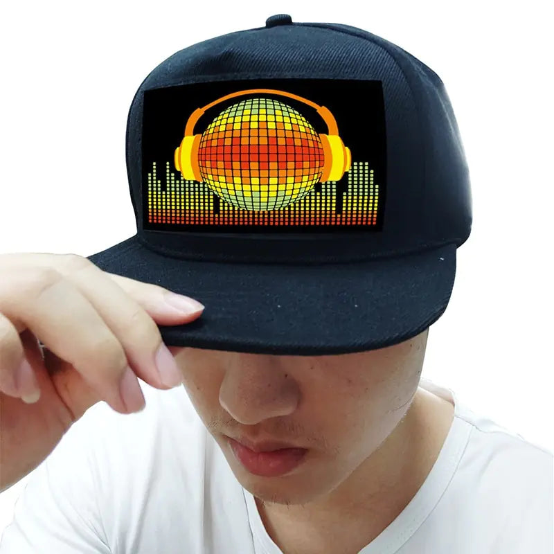 Party caps - lysende hatt med LEDlys