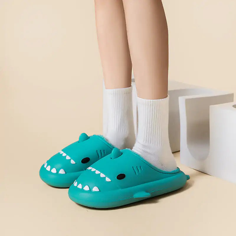 Varme shark-slippers
