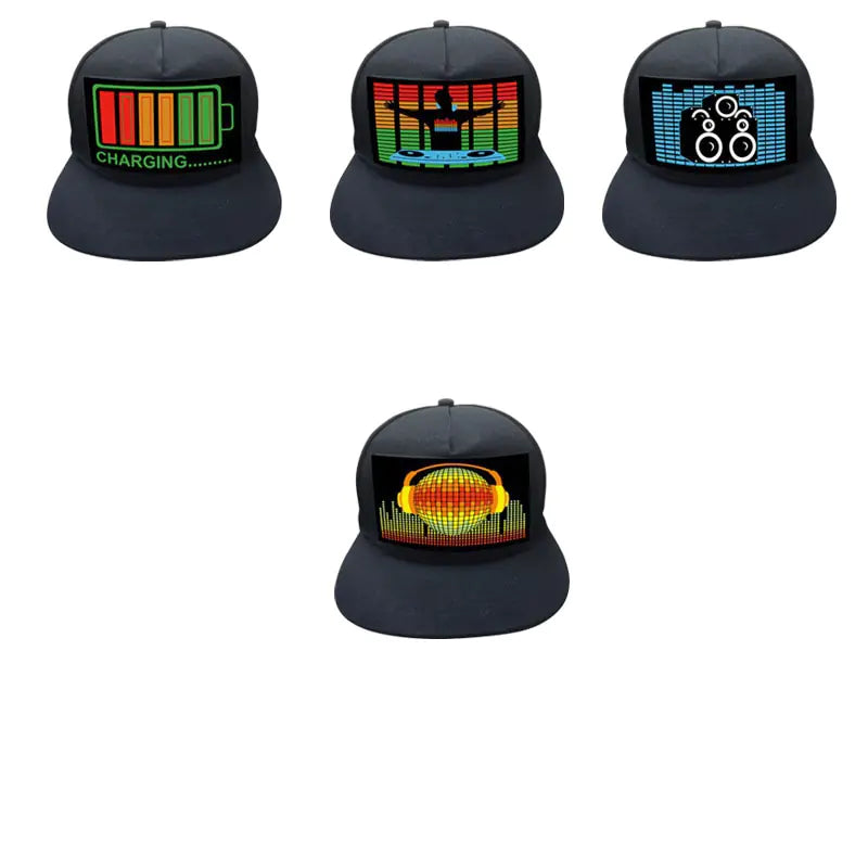 Party caps - lysende hatt med LEDlys